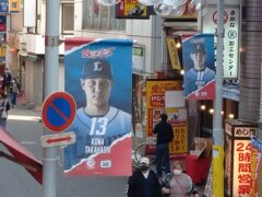 埼玉西武ライオンズの選手フラッグ
